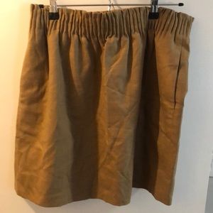 Camel J.Crew Skirt